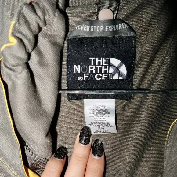 The North Face Summit Series Medium Jacket, yellow windbreaker HyVent